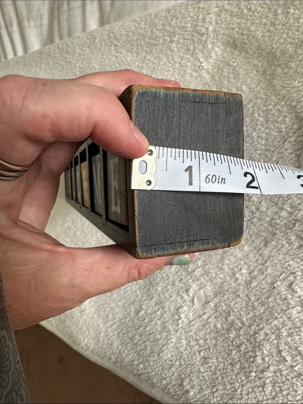 N/A wooden block